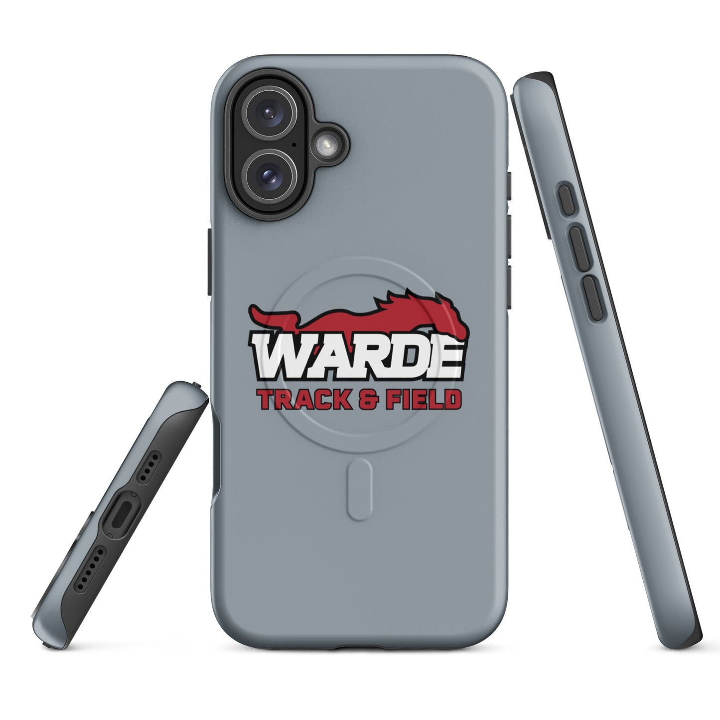 Magsafe Tough Case for iPhone | Warde Track and Field | Alt Logo