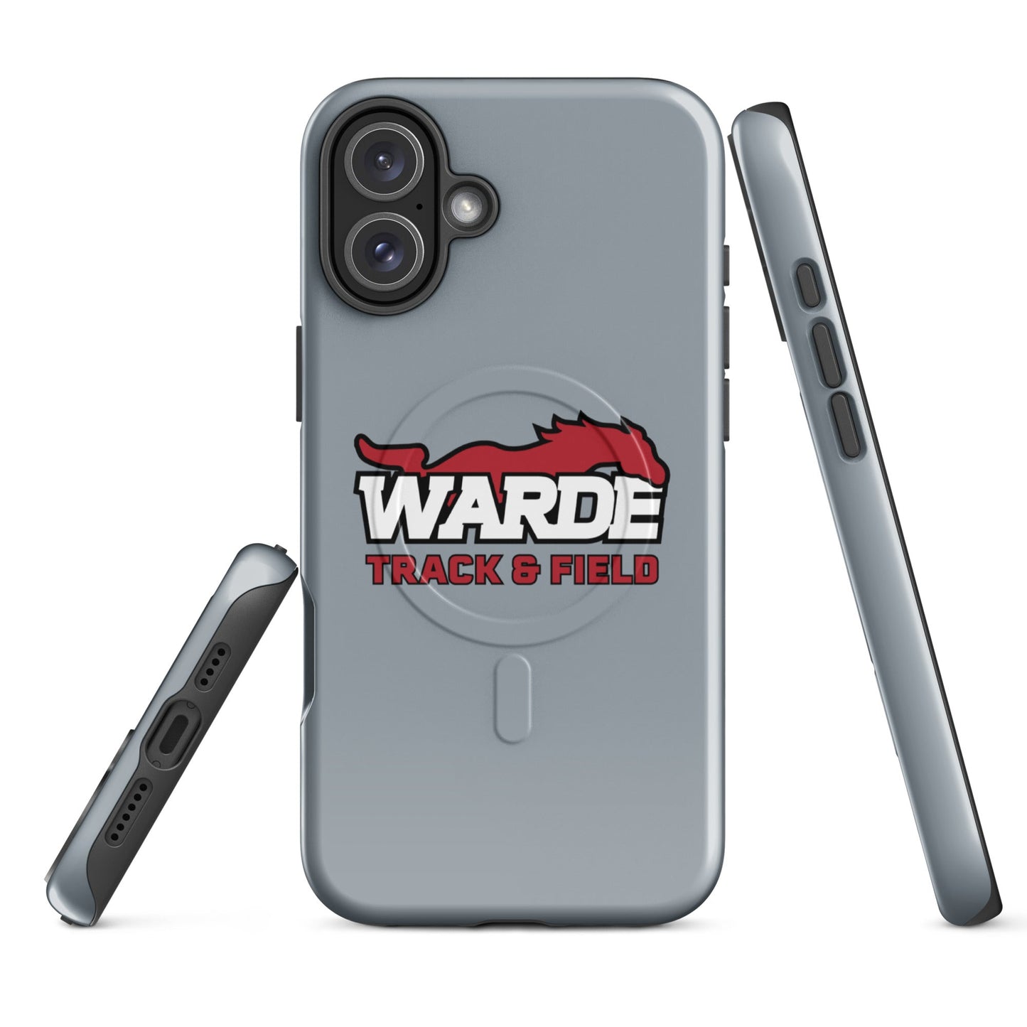 Magsafe Tough Case for iPhone | Warde Track and Field | Alt Logo