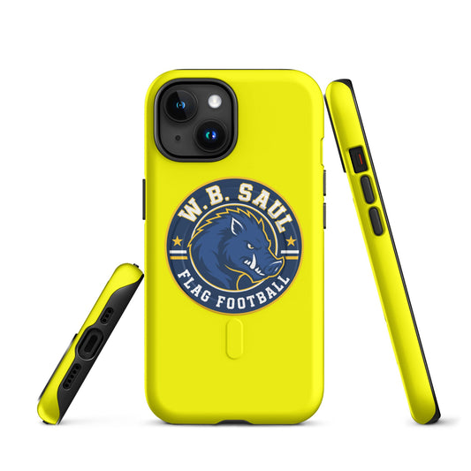 Magsafe Tough Case for iPhone | W.B.Saul Razorbacks | Badge Logo