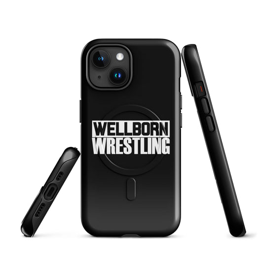 Magsafe Tough Case for iPhone | Wellborn Youth Wrestling | Script Logo