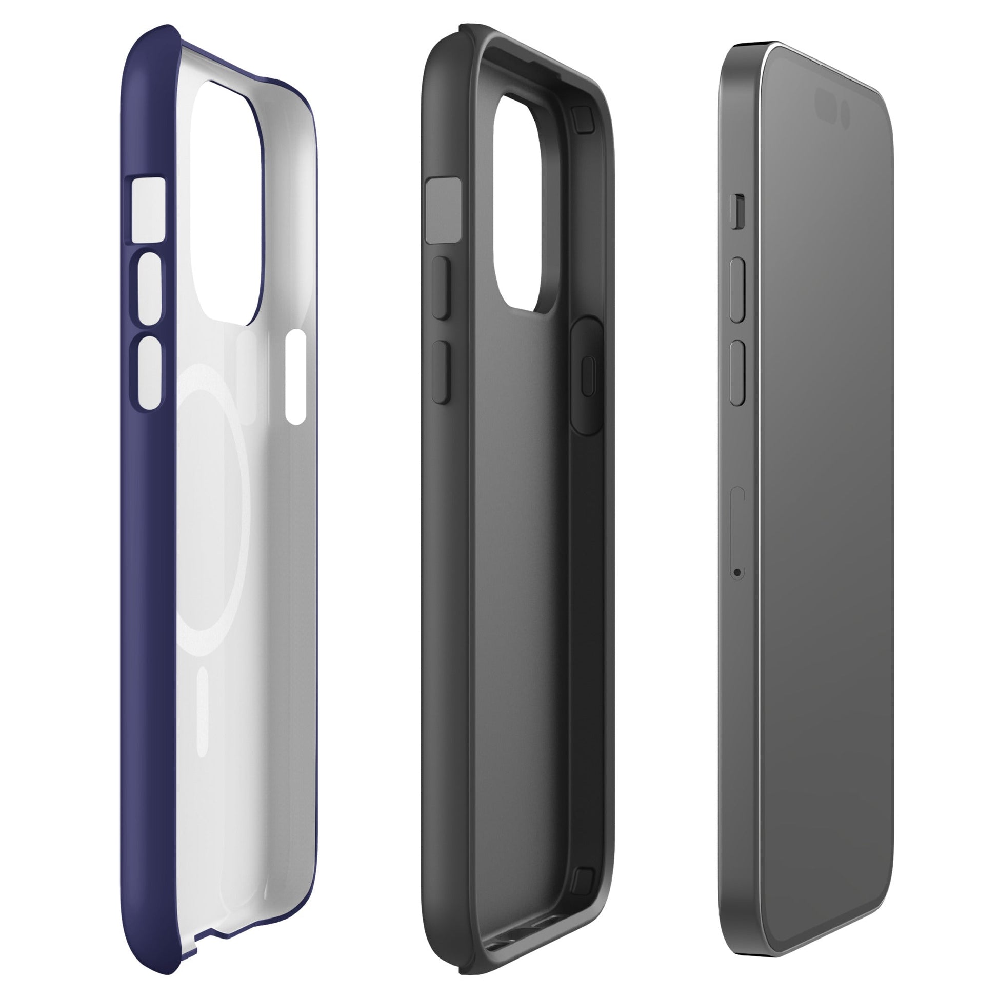 Magsafe Tough Case for iPhone | West Central Force Volleyball | Grey Logo