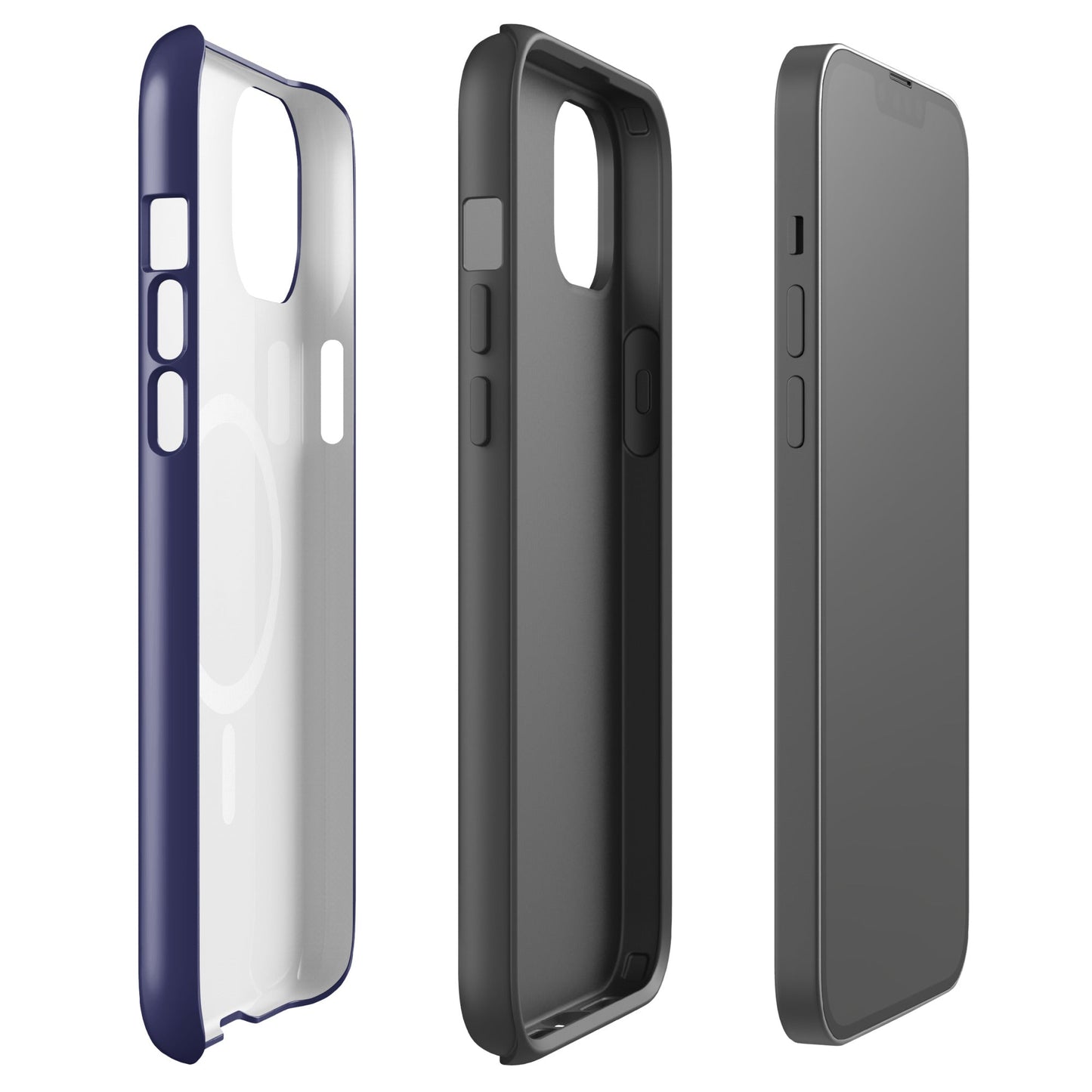Magsafe Tough Case for iPhone | West Central Force Volleyball | Grey Logo