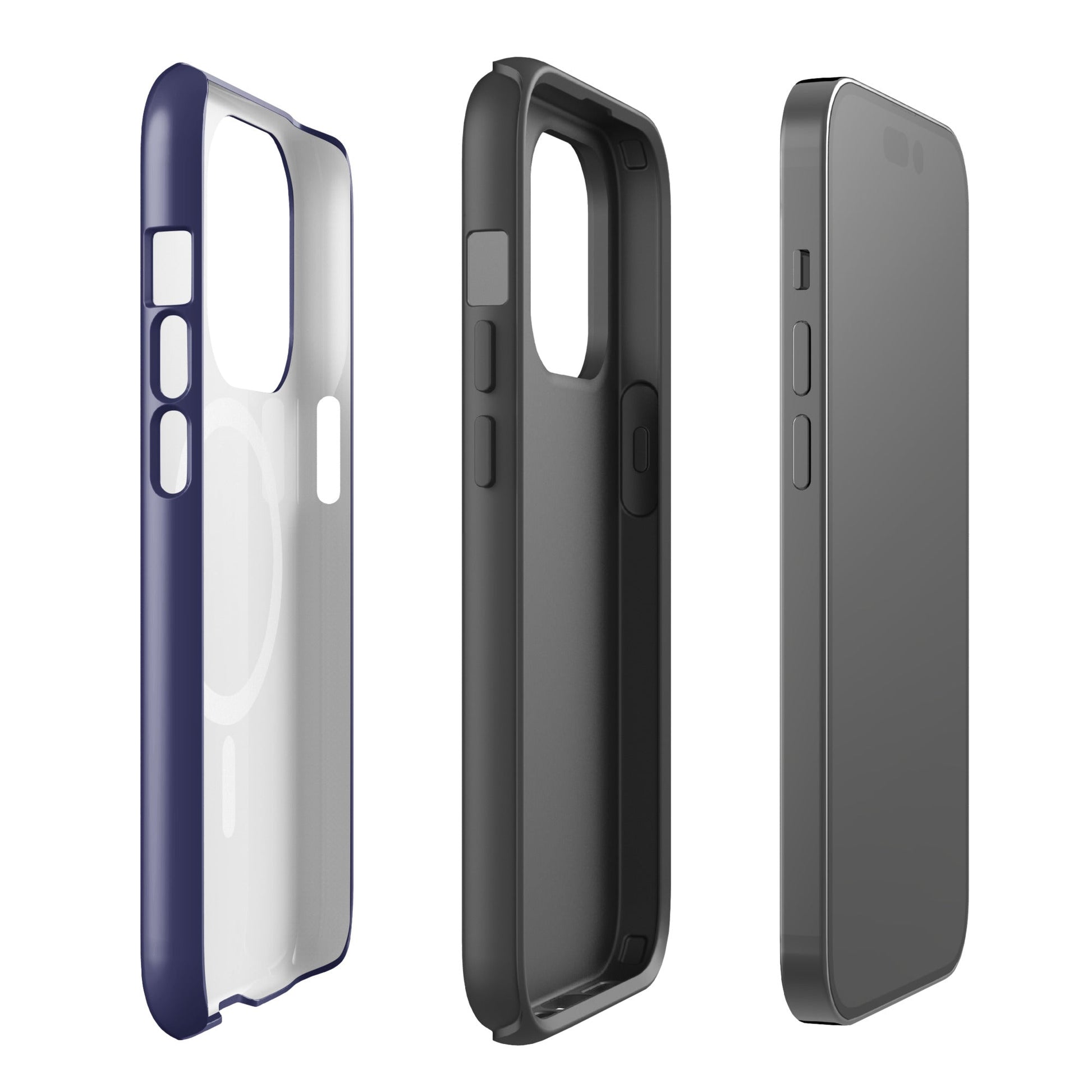 Magsafe Tough Case for iPhone | West Central Force Volleyball | Grey Logo