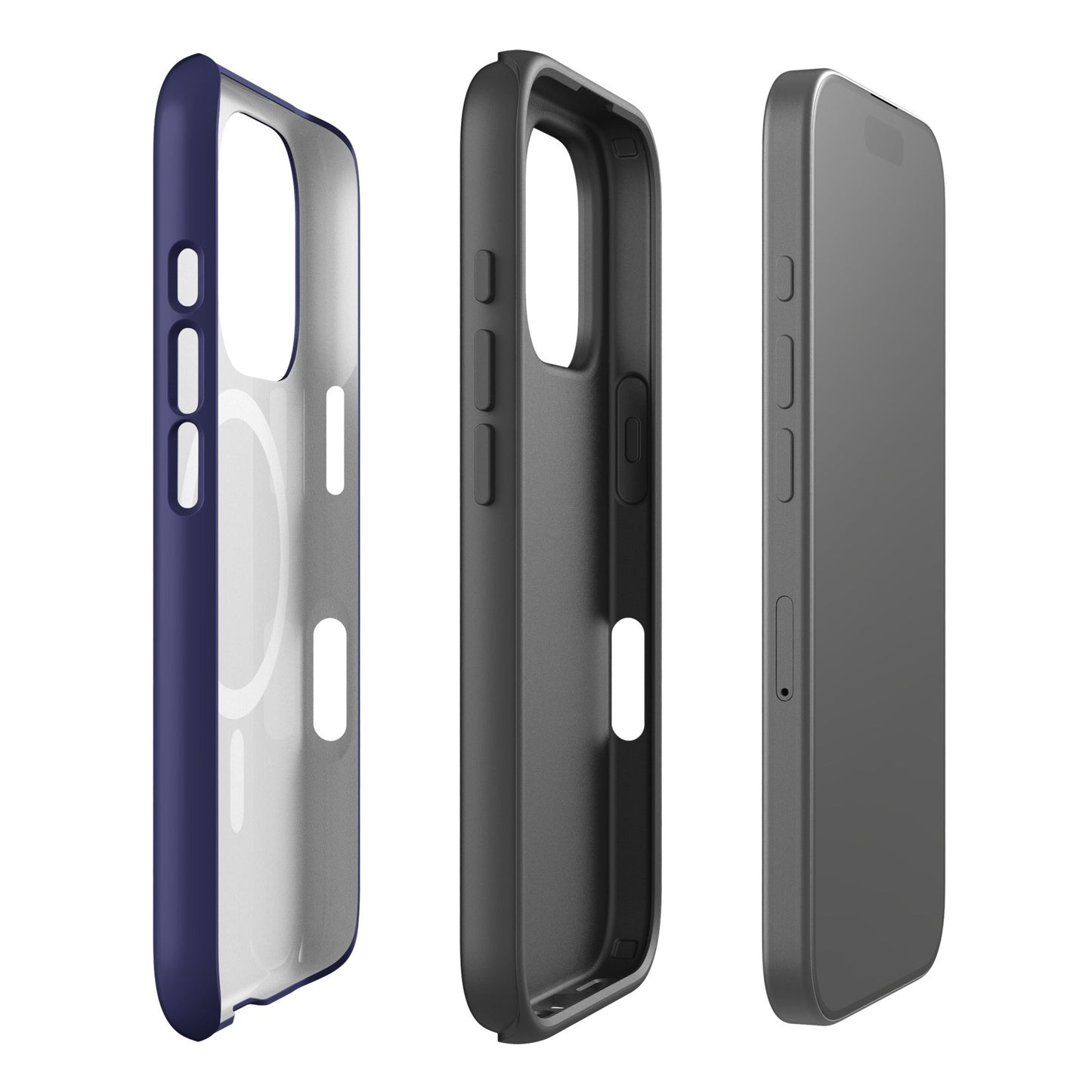 Magsafe Tough Case for iPhone | West Central Force Volleyball | Grey Logo