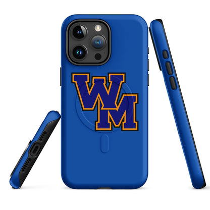 Magsafe Tough Case for iPhone | West Memphis Community Christian College Gators | WM-Mark Logo
