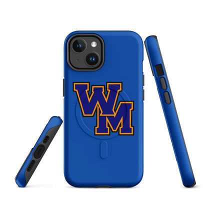 Magsafe Tough Case for iPhone | West Memphis Community Christian College Gators | WM-Mark Logo