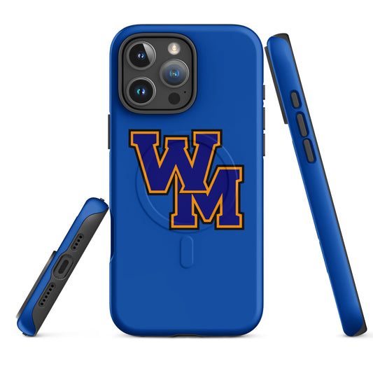 Magsafe Tough Case for iPhone | West Memphis Community Christian College Gators | WM-Mark Logo