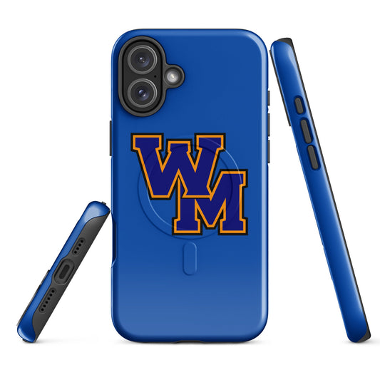 Magsafe Tough Case for iPhone | West Memphis Community Christian College Gators | WM-Mark Logo