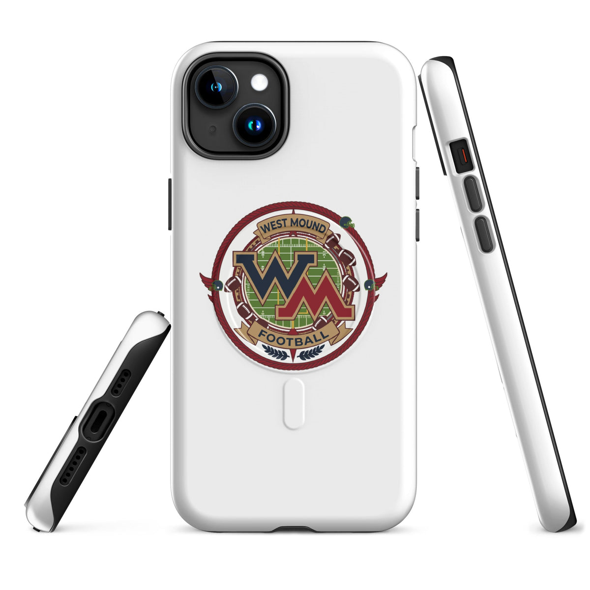 Magsafe Tough Case for iPhone | West Mound Stars | Badge Logo