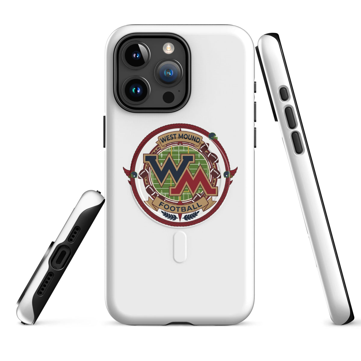 Magsafe Tough Case for iPhone | West Mound Stars | Badge Logo