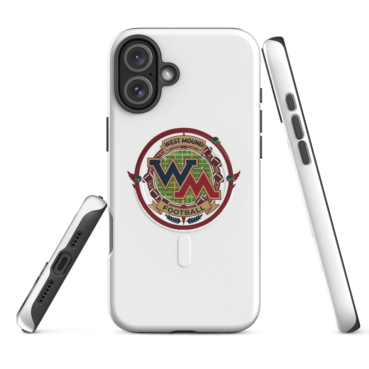 Magsafe Tough Case for iPhone | West Mound Stars | Badge Logo