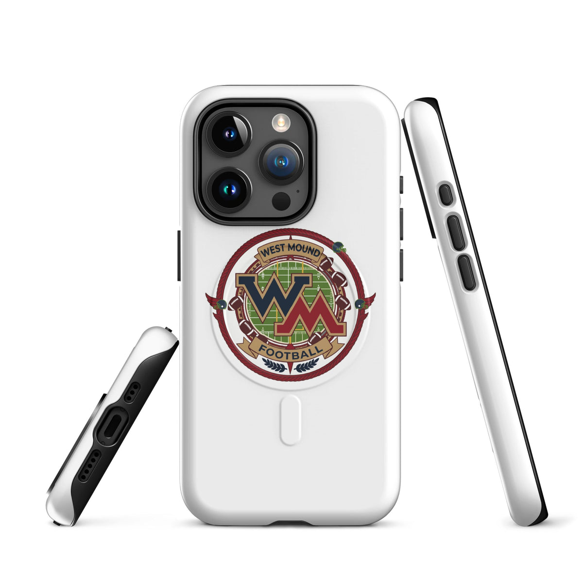 Magsafe Tough Case for iPhone | West Mound Stars | Badge Logo