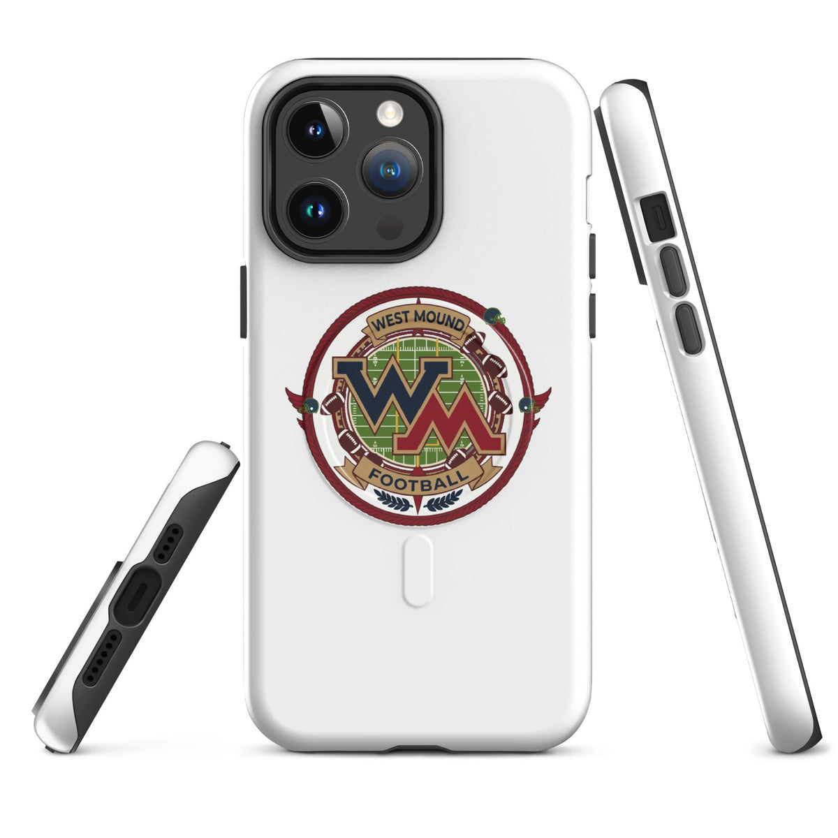 Magsafe Tough Case for iPhone | West Mound Stars | Badge Logo