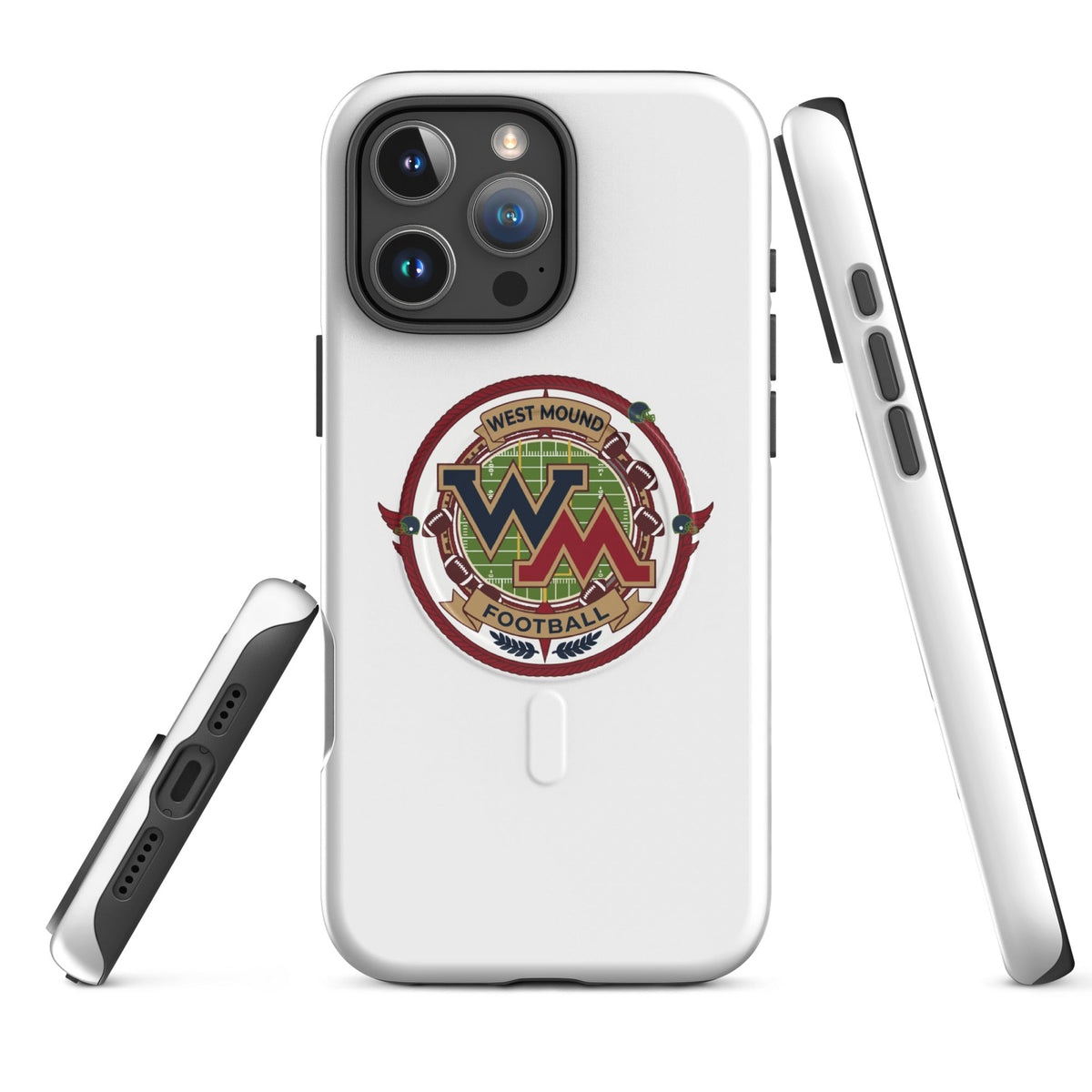 Magsafe Tough Case for iPhone | West Mound Stars | Badge Logo