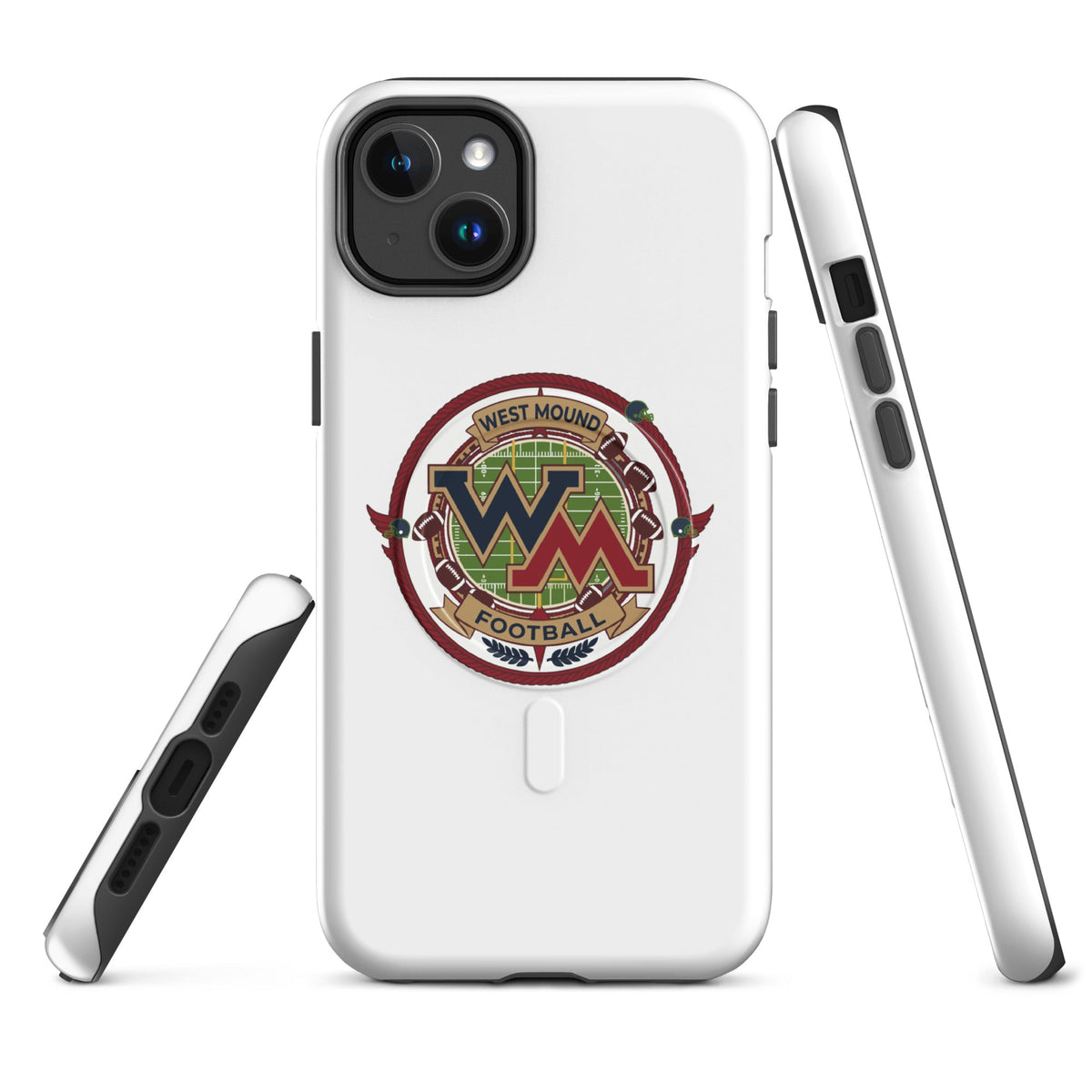 Magsafe Tough Case for iPhone | West Mound Stars | Badge Logo