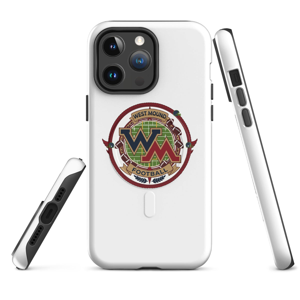 Magsafe Tough Case for iPhone | West Mound Stars | Badge Logo