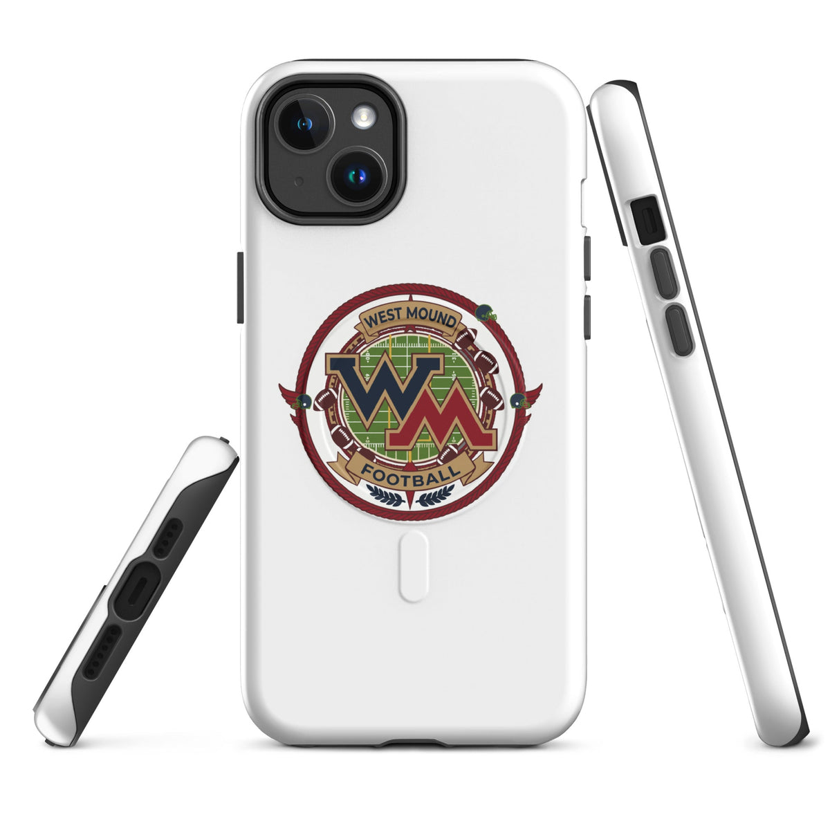Magsafe Tough Case for iPhone | West Mound Stars | Badge Logo