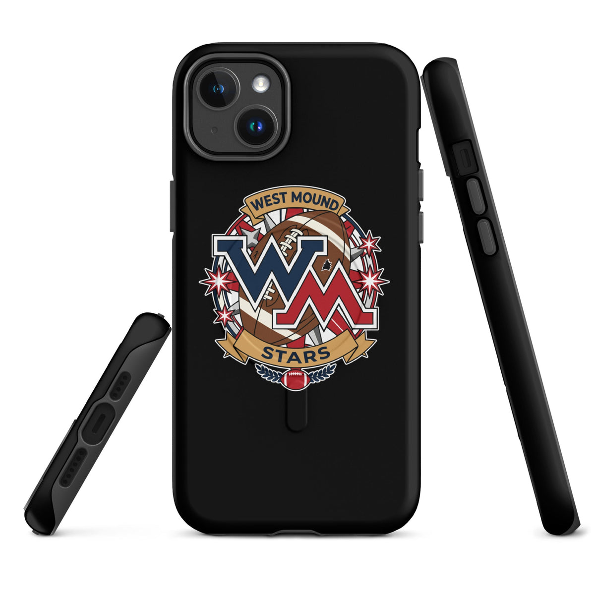 Magsafe Tough Case for iPhone | West Mound Stars | Vanguard Logo
