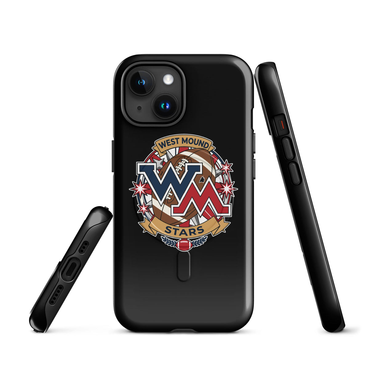 Magsafe Tough Case for iPhone | West Mound Stars | Vanguard Logo