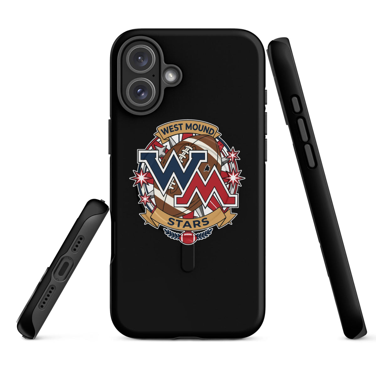 Magsafe Tough Case for iPhone | West Mound Stars | Vanguard Logo