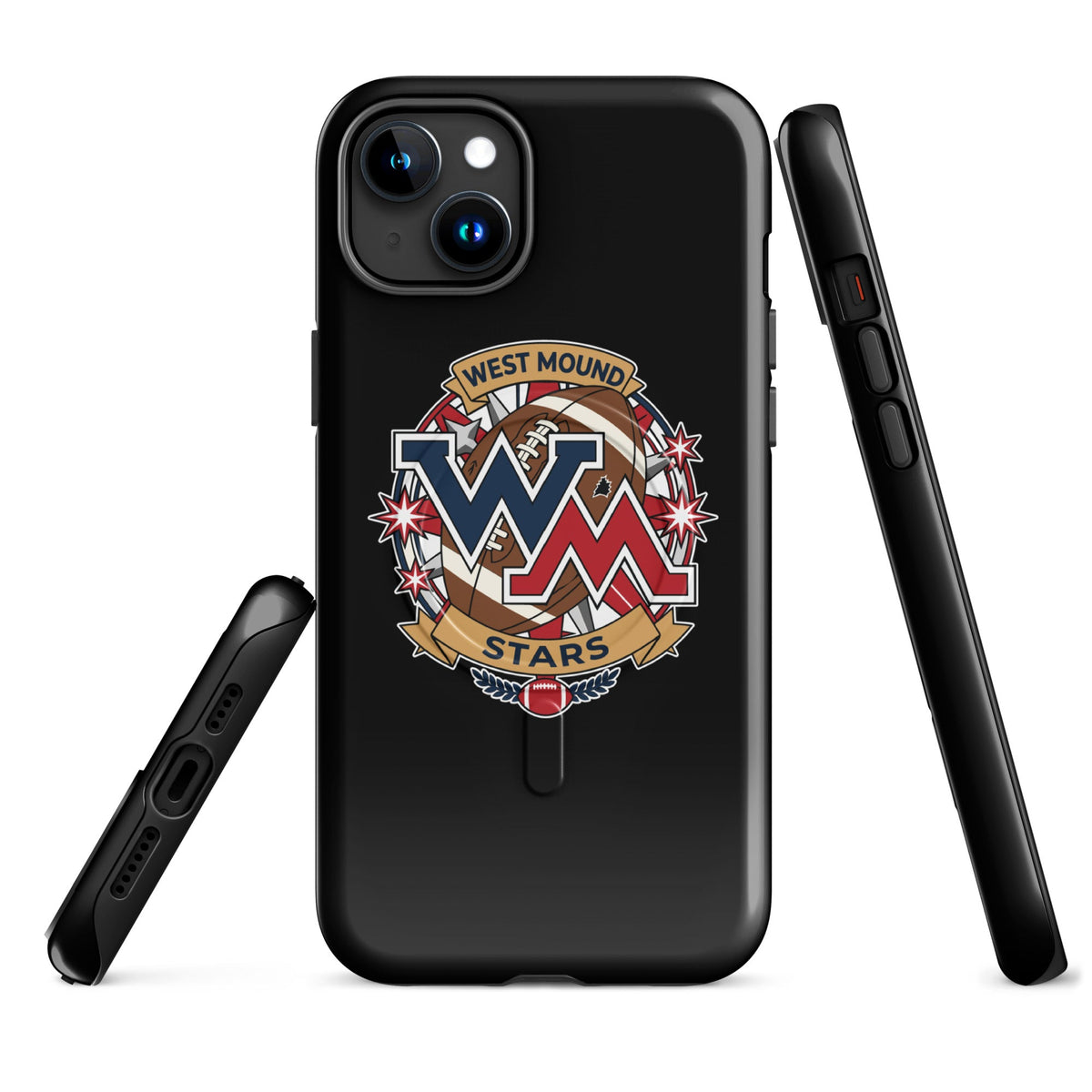 Magsafe Tough Case for iPhone | West Mound Stars | Vanguard Logo