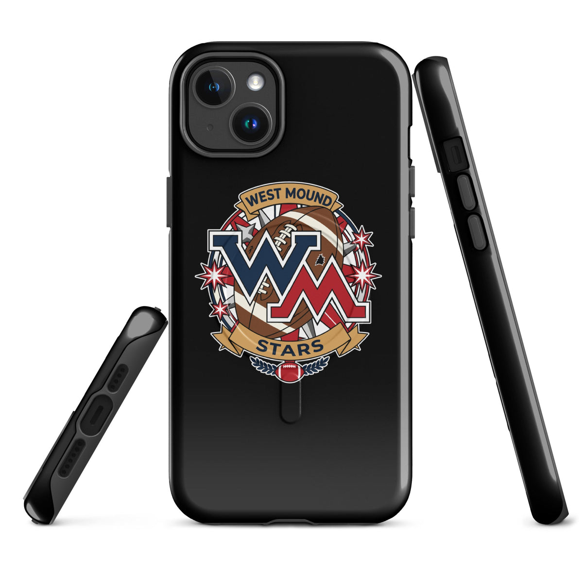 Magsafe Tough Case for iPhone | West Mound Stars | Vanguard Logo