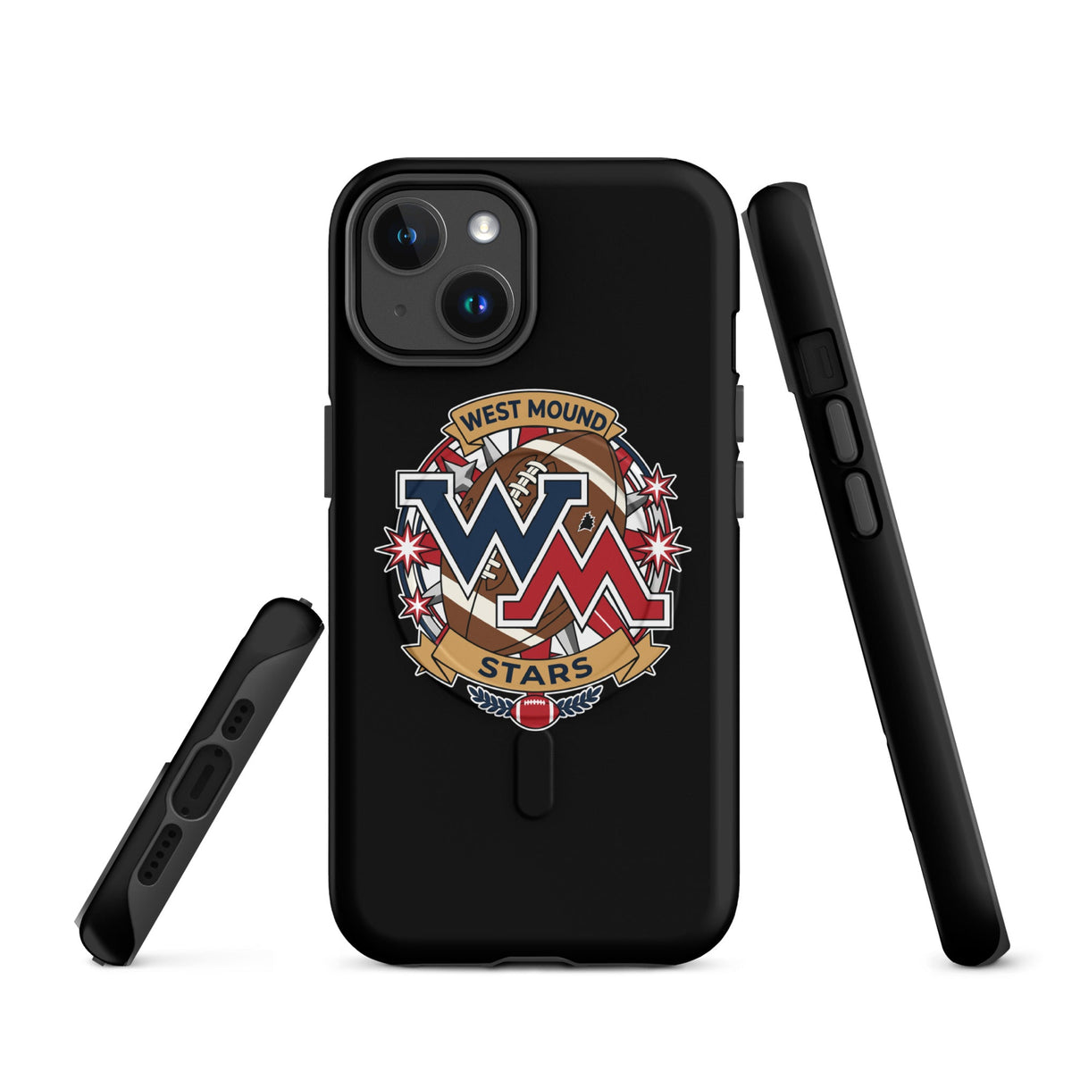 Magsafe Tough Case for iPhone | West Mound Stars | Vanguard Logo