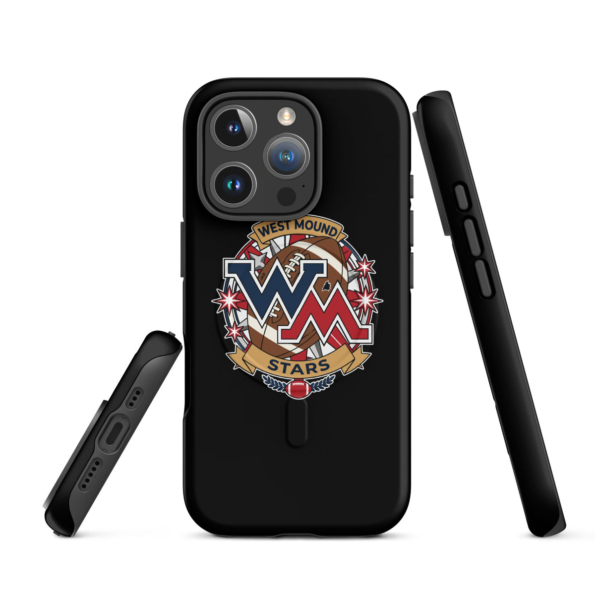 Magsafe Tough Case for iPhone | West Mound Stars | Vanguard Logo