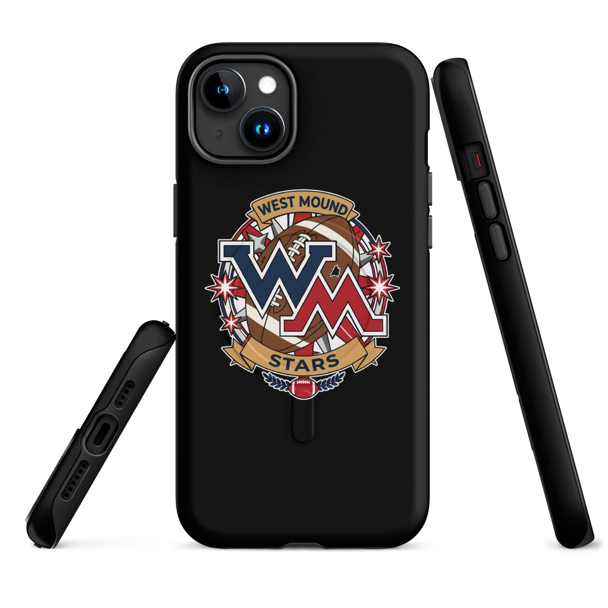 Magsafe Tough Case for iPhone | West Mound Stars | Vanguard Logo