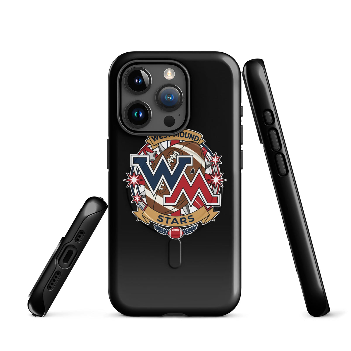 Magsafe Tough Case for iPhone | West Mound Stars | Vanguard Logo