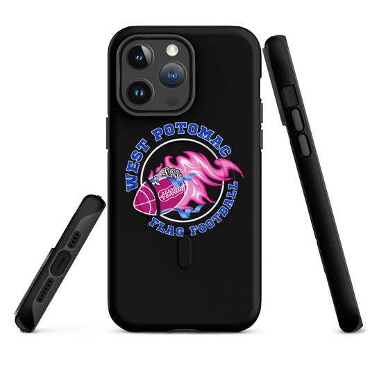 Magsafe Tough Case for iPhone | West Potomac Flag Football | Crest Logo