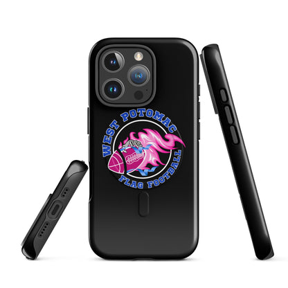 Magsafe Tough Case for iPhone | West Potomac Flag Football | Crest Logo