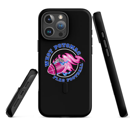 Magsafe Tough Case for iPhone | West Potomac Flag Football | Crest Logo