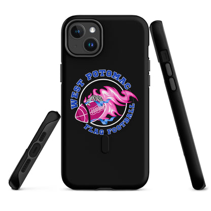 Magsafe Tough Case for iPhone | West Potomac Flag Football | Crest Logo