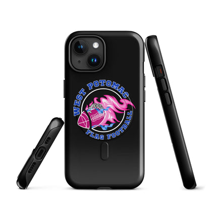Magsafe Tough Case for iPhone | West Potomac Flag Football | Crest Logo