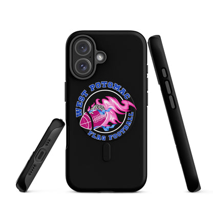 Magsafe Tough Case for iPhone | West Potomac Flag Football | Crest Logo