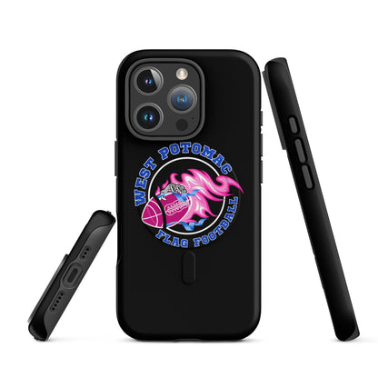 Magsafe Tough Case for iPhone | West Potomac Flag Football | Crest Logo