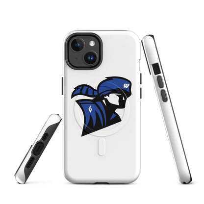 Magsafe Tough Case for iPhone | Western High School Football | Crest Logo