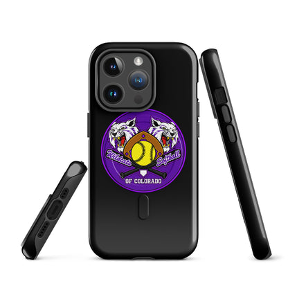 Magsafe Tough Case for iPhone | Wildcats Softball | Badge Logo