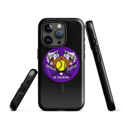 Magsafe Tough Case for iPhone | Wildcats Softball | Badge Logo