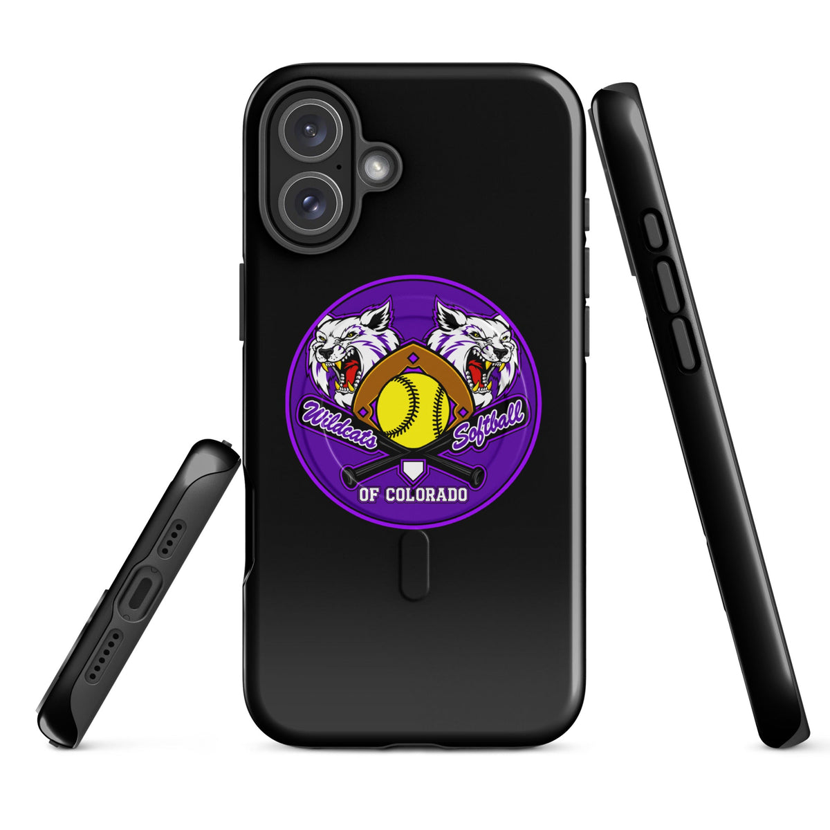Magsafe Tough Case for iPhone | Wildcats Softball | Badge Logo