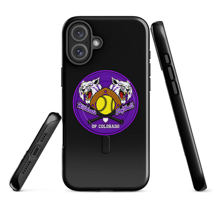 Magsafe Tough Case for iPhone | Wildcats Softball | Badge Logo