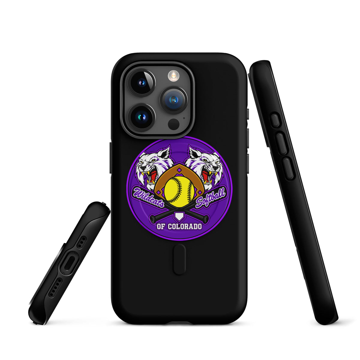 Magsafe Tough Case for iPhone | Wildcats Softball | Badge Logo