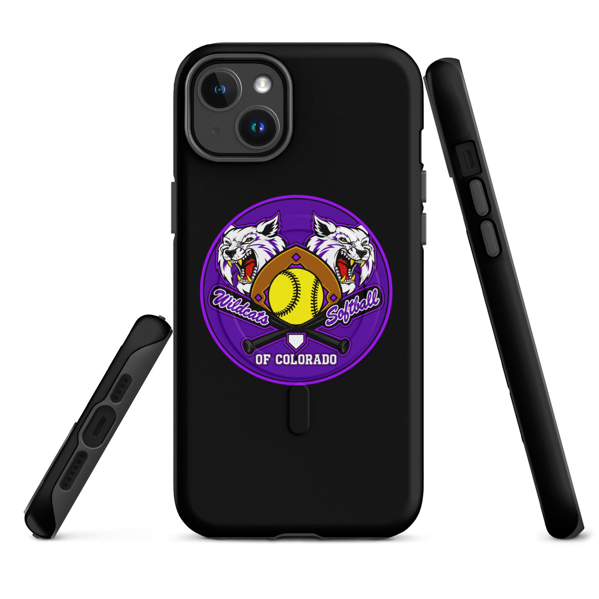Magsafe Tough Case for iPhone | Wildcats Softball | Badge Logo