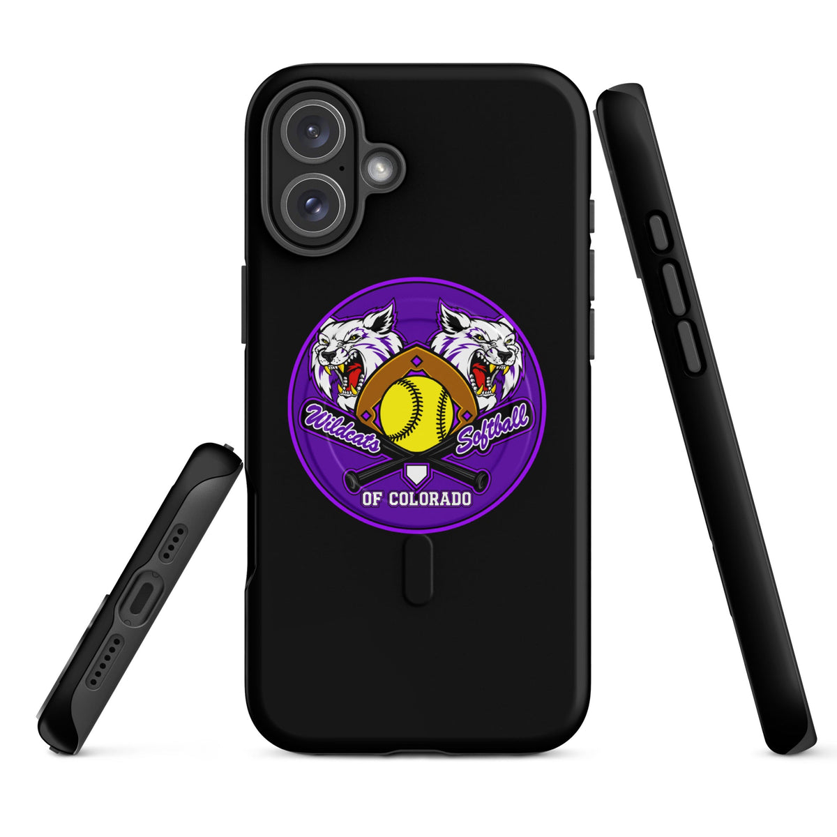 Magsafe Tough Case for iPhone | Wildcats Softball | Badge Logo