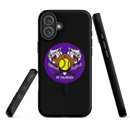 Magsafe Tough Case for iPhone | Wildcats Softball | Badge Logo