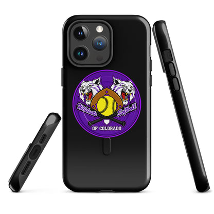 Magsafe Tough Case for iPhone | Wildcats Softball | Badge Logo