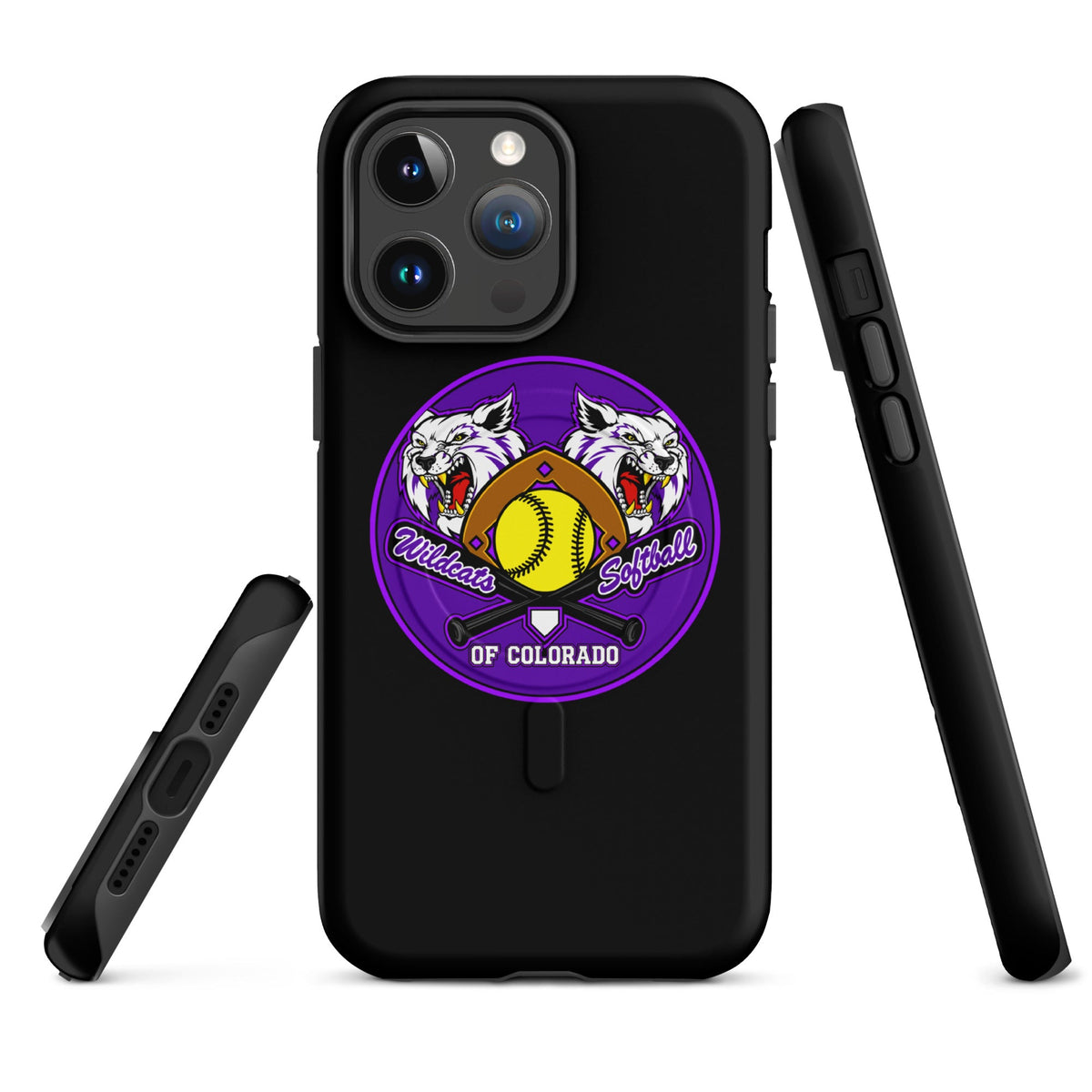 Magsafe Tough Case for iPhone | Wildcats Softball | Badge Logo