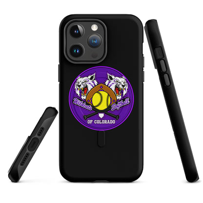 Magsafe Tough Case for iPhone | Wildcats Softball | Badge Logo