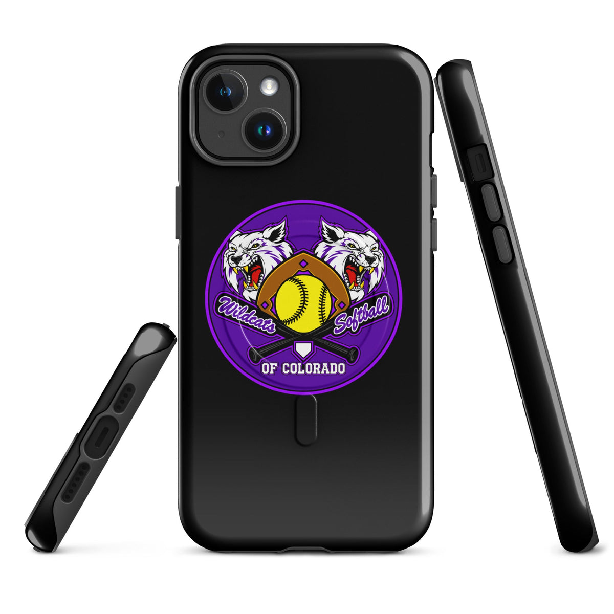 Magsafe Tough Case for iPhone | Wildcats Softball | Badge Logo